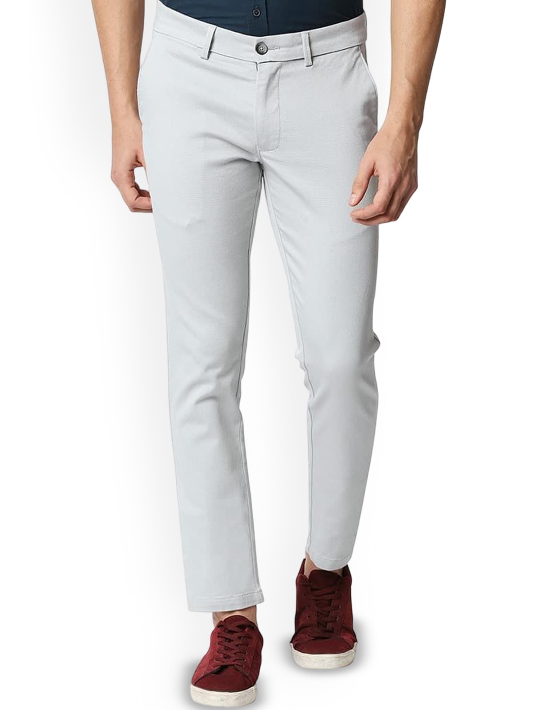 

Basics Men Comfort Trousers, Grey