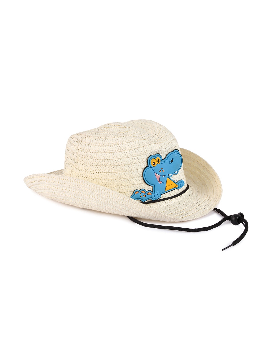 

Adorazone Boys White Self Design Fedora Hat