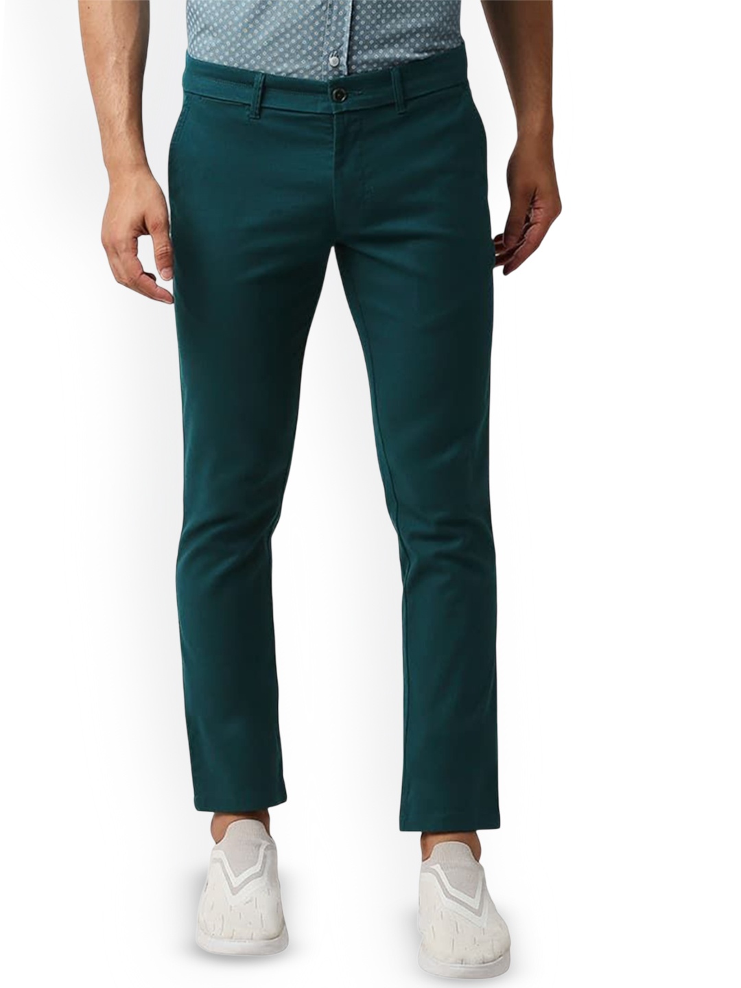 

Basics Men Comfort Trousers, Green