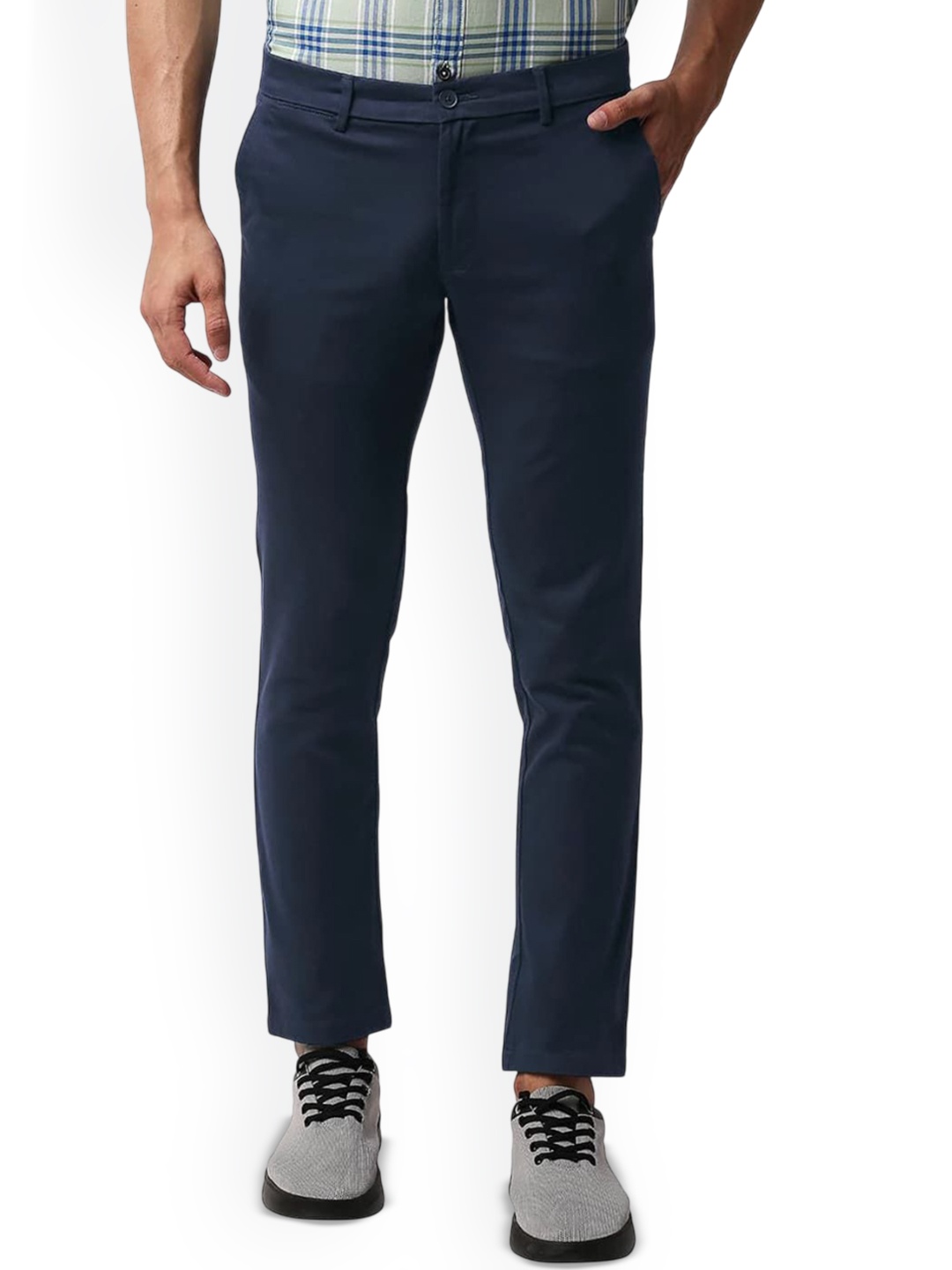 

Basics Men Comfort Trousers, Navy blue