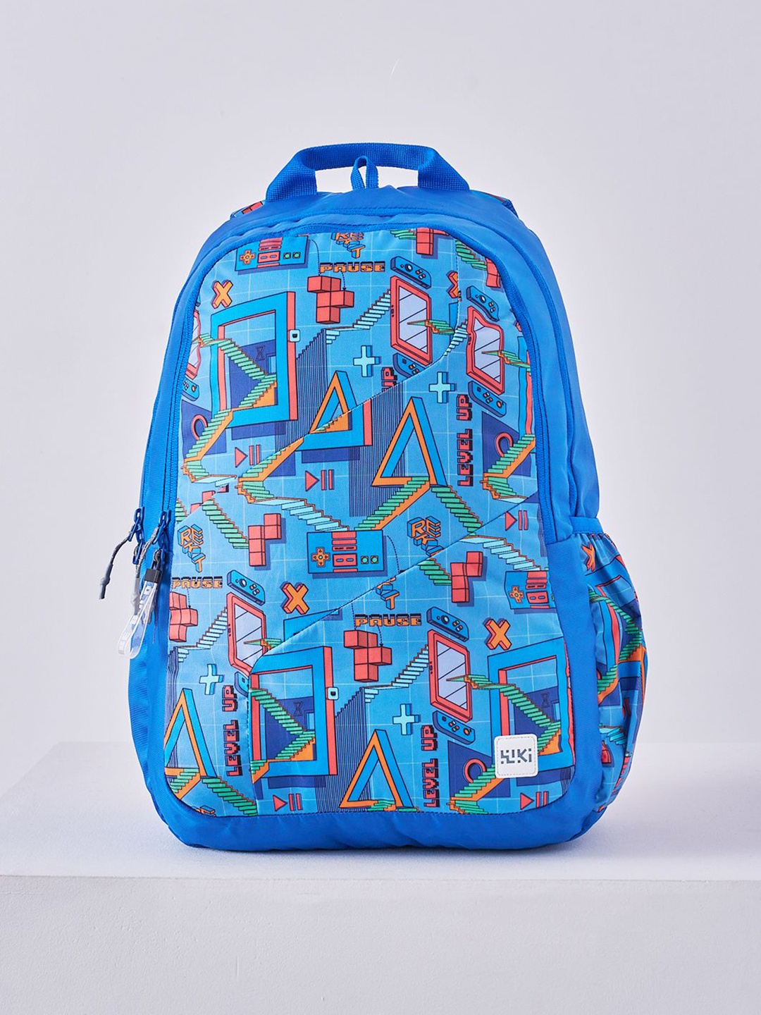

Wildcraft Unisex Kids Brand Logo Backpack, Blue