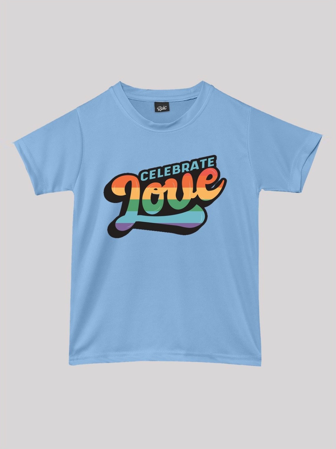 

RISH Kids Typography Printed Round Neck T-shirt, Blue