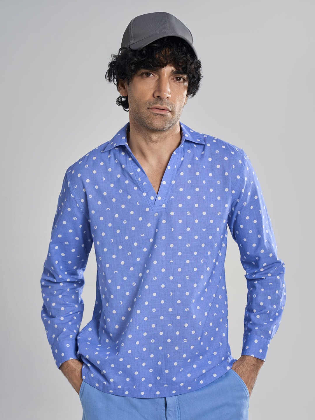 

Terra Luna Men Opaque Printed Casual Shirt, Multi