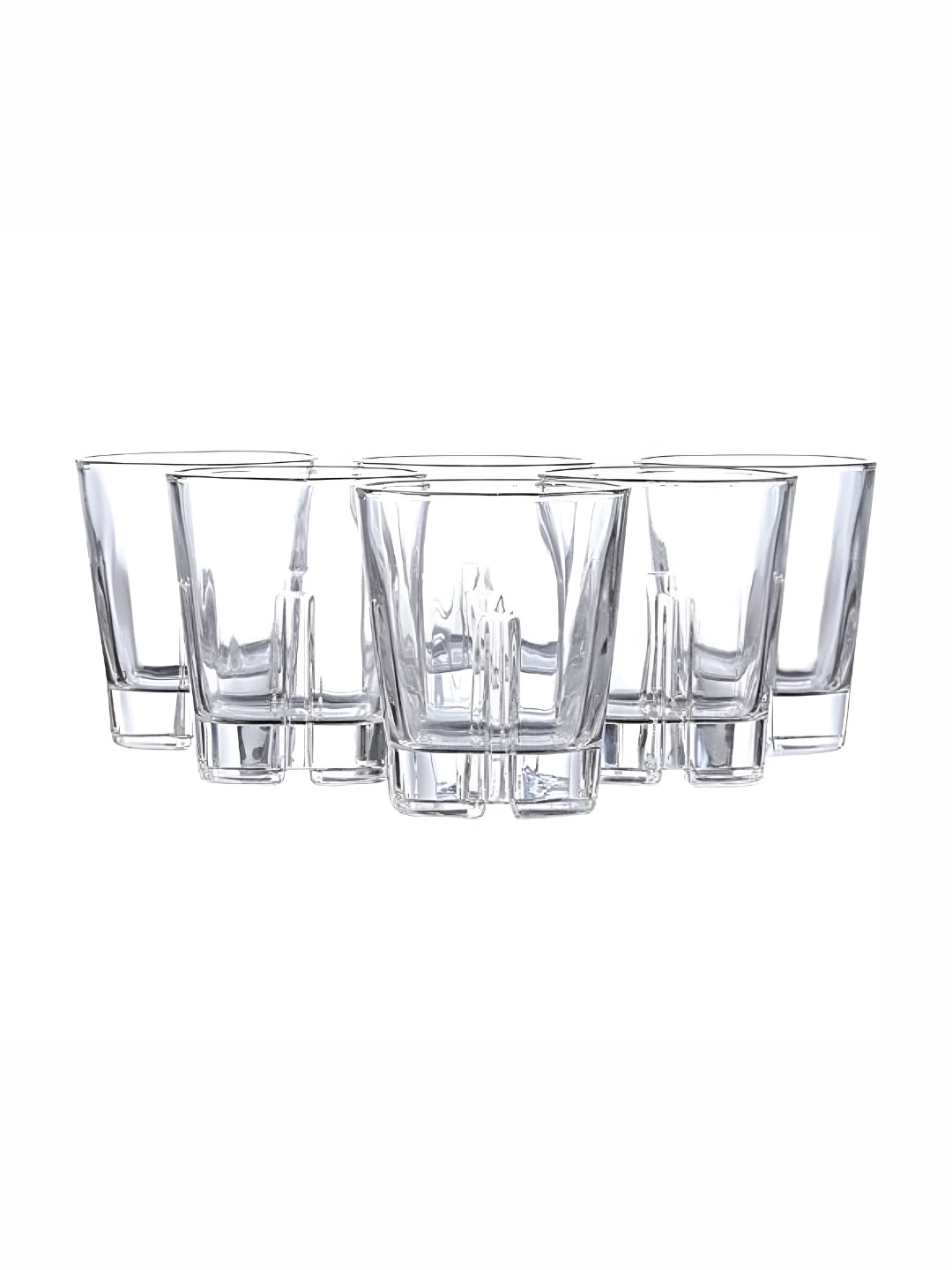 

Shreedah 6 Pieces Transparent Shot Glass, White