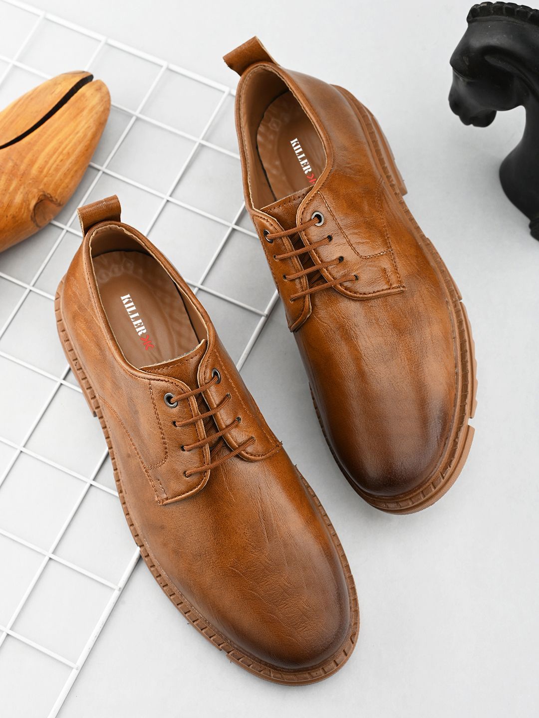 

Killer Round Toe RegularBoots, Tan