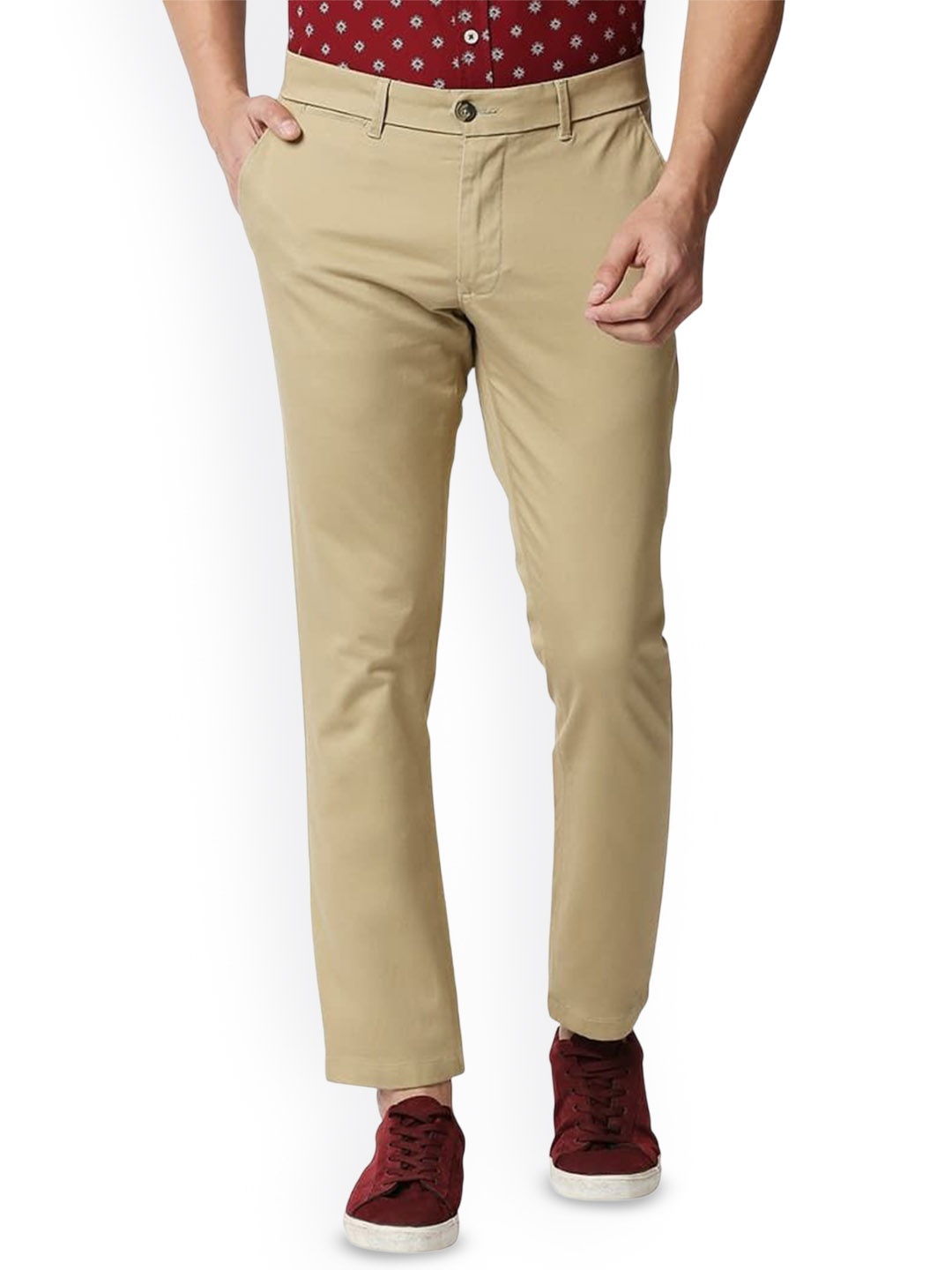 

Basics Men Comfort Trousers, Khaki