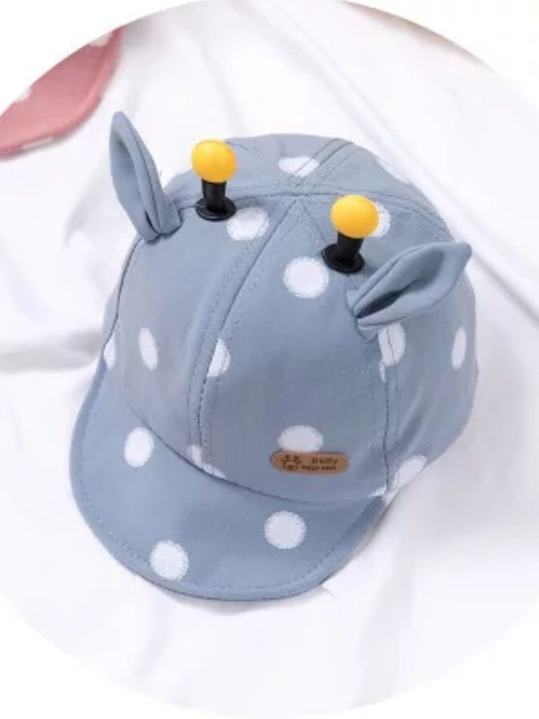 

Ziory Kids Baseball Cap With 3D Ears, Grey