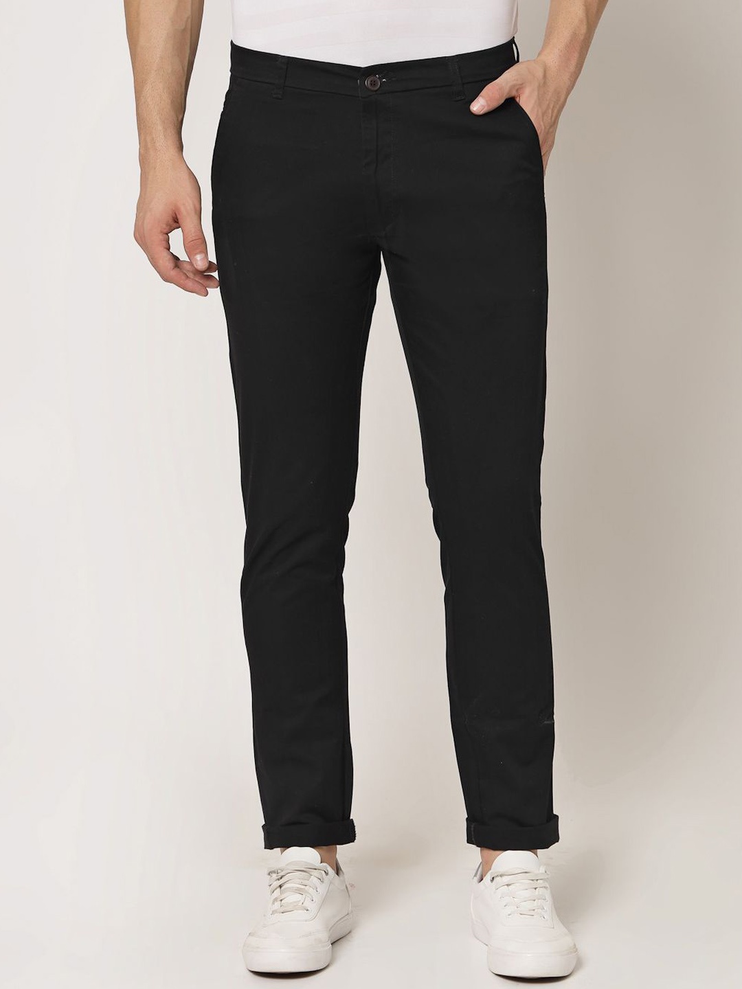 

Metronaut Men Chinos Trousers, Black