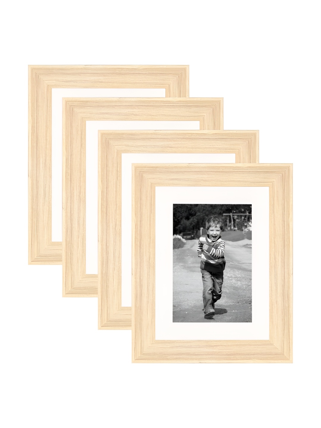 

Art Street Brown & White 2 to 4 Pieces Wood Wall Photo Frames