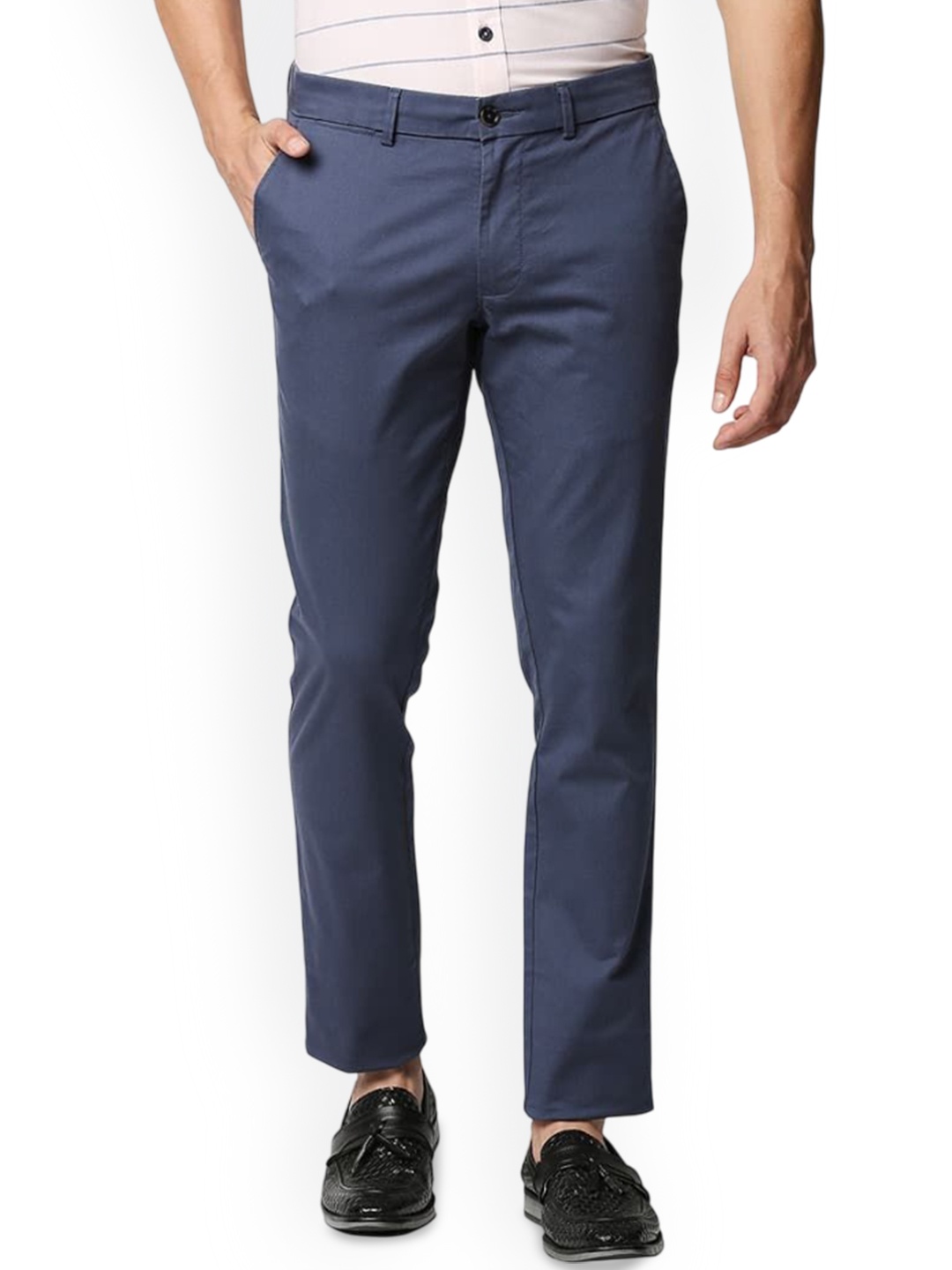 

Basics Men Comfort Trousers, Blue