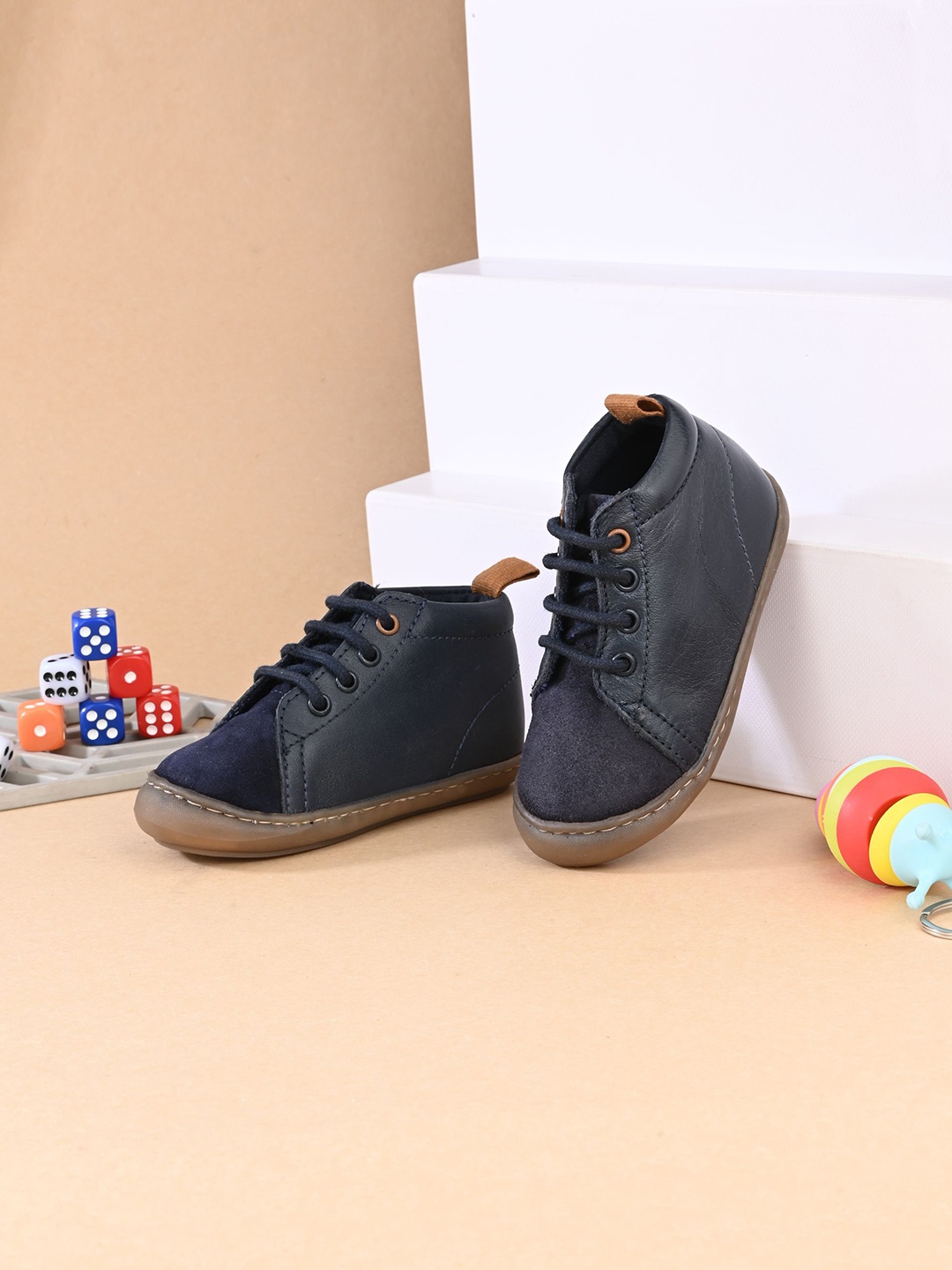 

STEFENS Boys Casual Boot, Blue