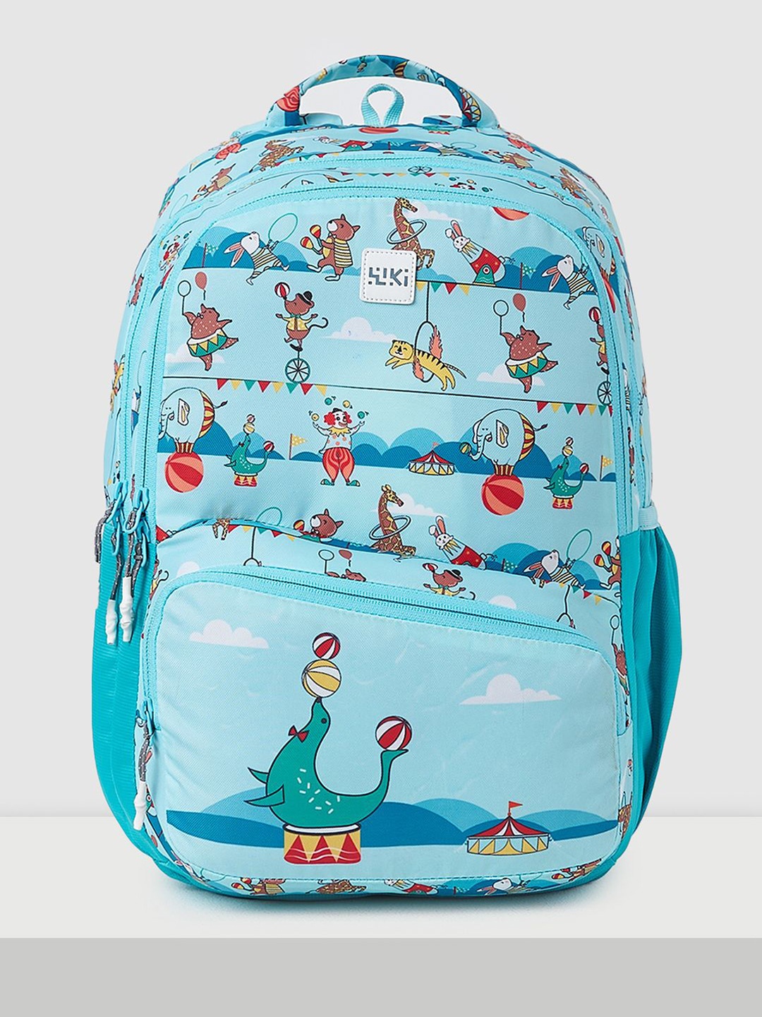 

Wildcraft Unisex Kids Brand Logo Backpack, Blue