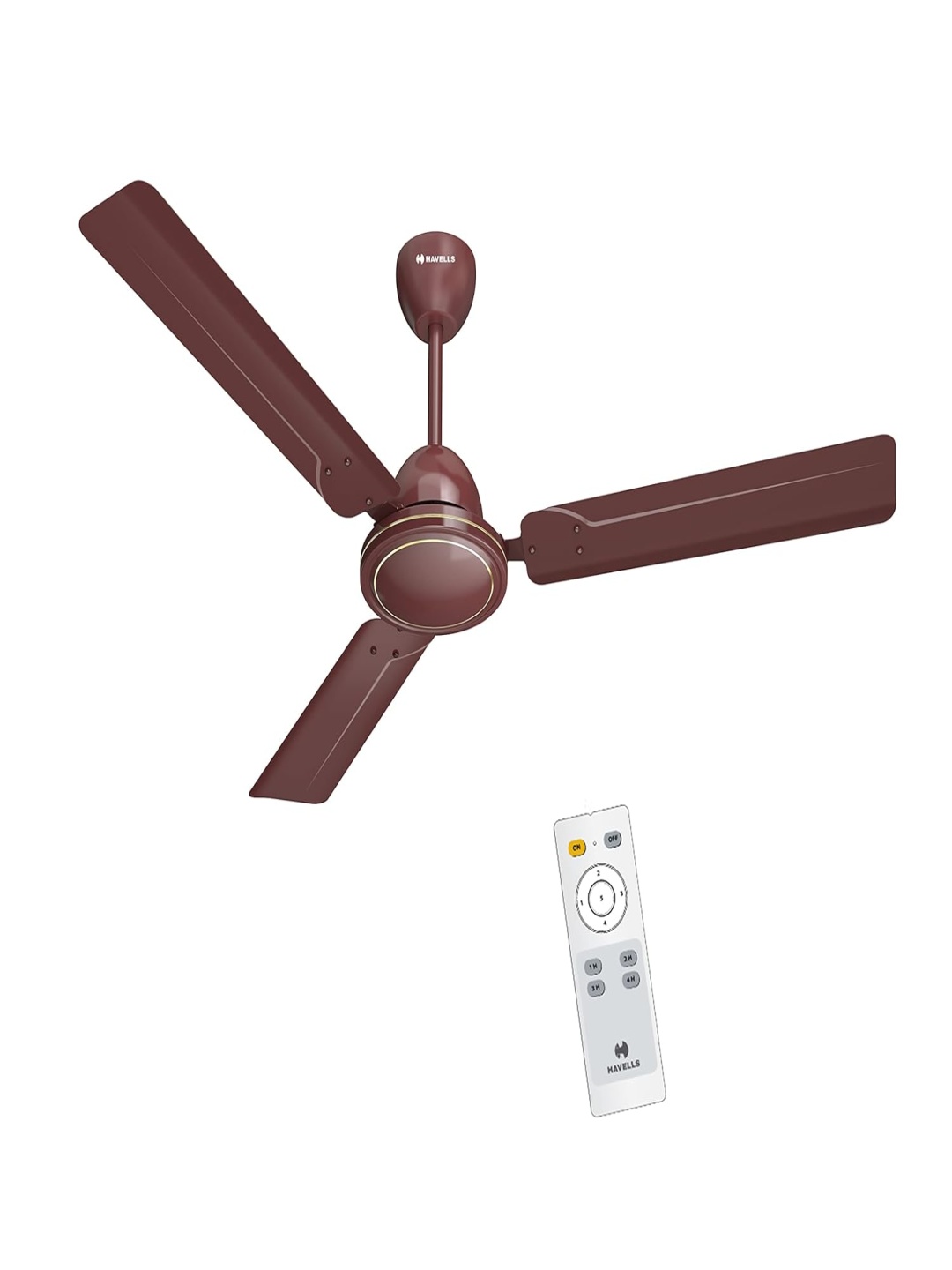 

Havells Brown Artemis BLDC Brown Remote Controlled Ceiling Fan