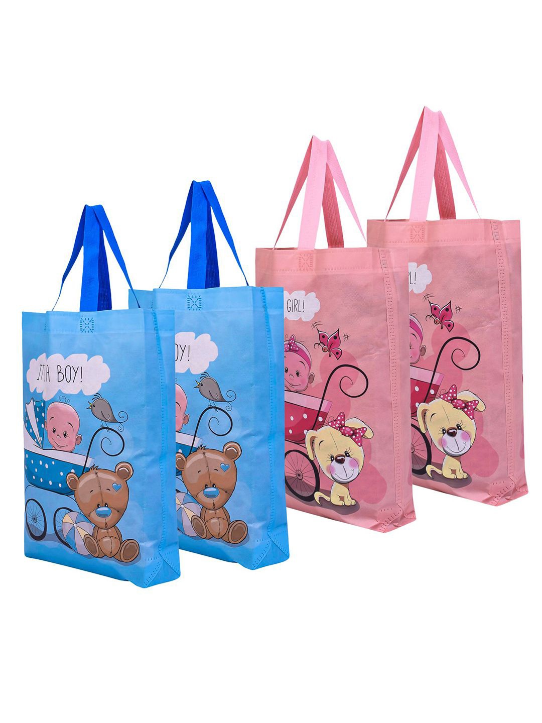 

Kuber Industries Printed Shopper Tote Bag, Multi