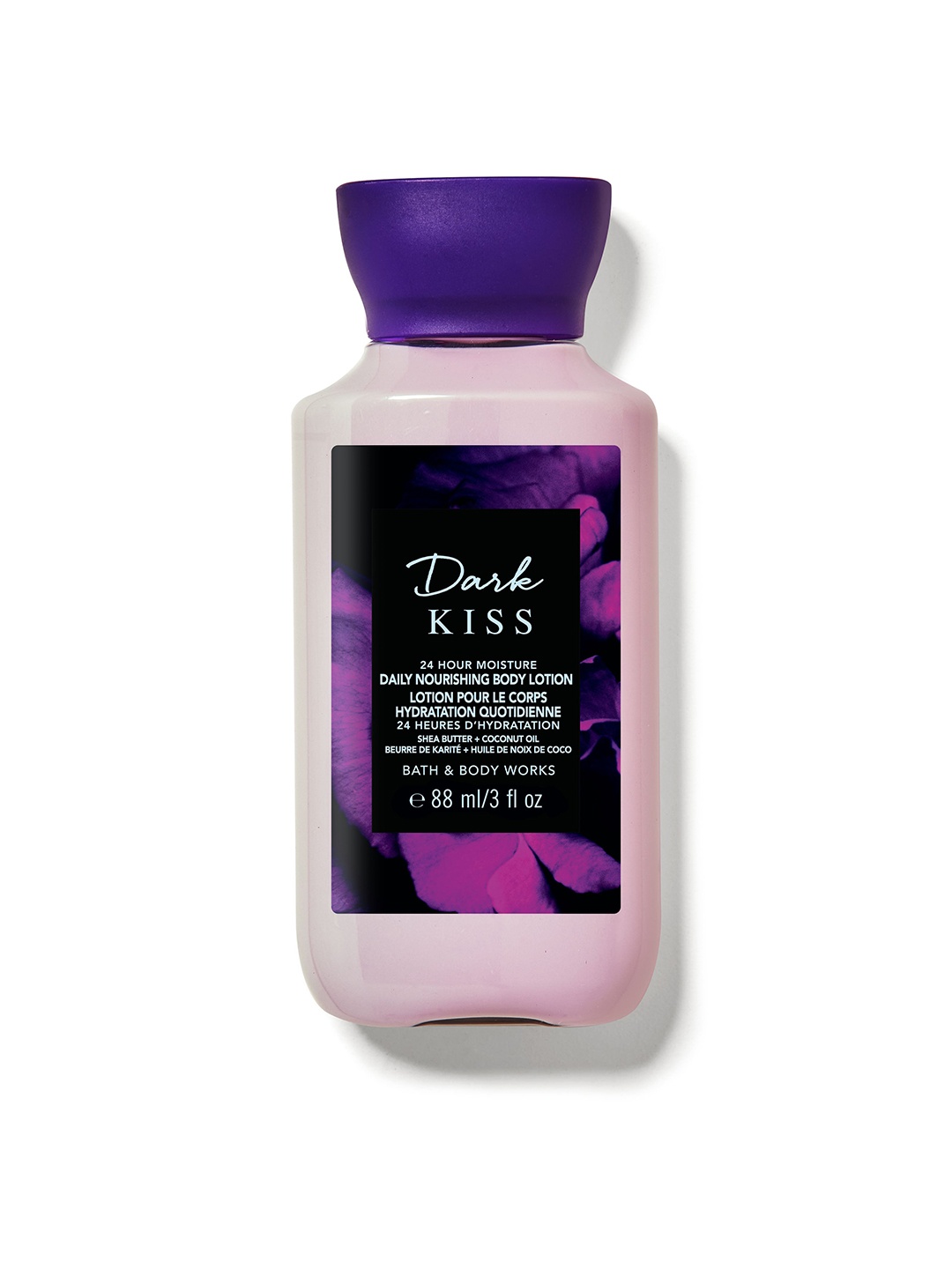 

Bath & Body Works Dark Kiss Travel Size Body Lotion 88 ml, Purple