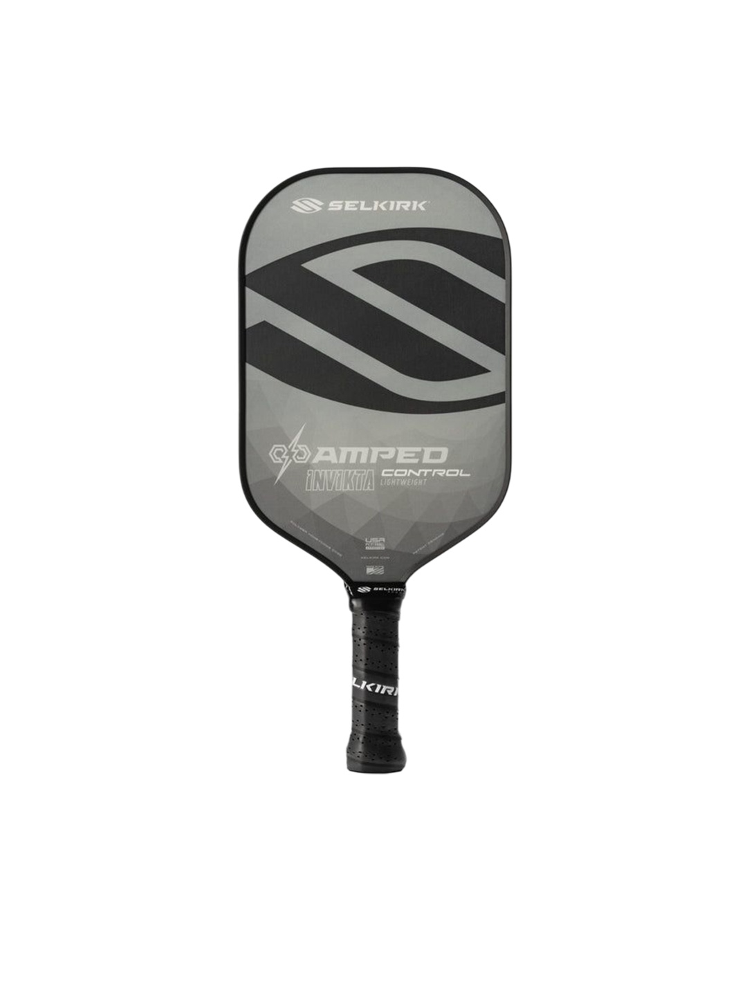 

Selkirk Amped Control-Invikta Light Weight Pickleball Paddle Racquets, Grey