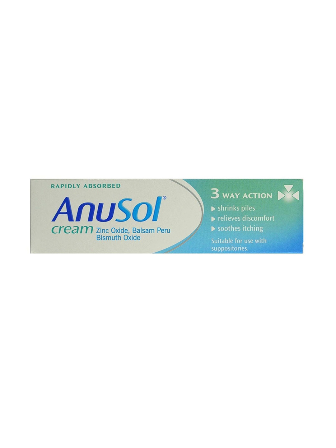 

Anusol Cream With Zinc Oxide For Piles- 43 g, White