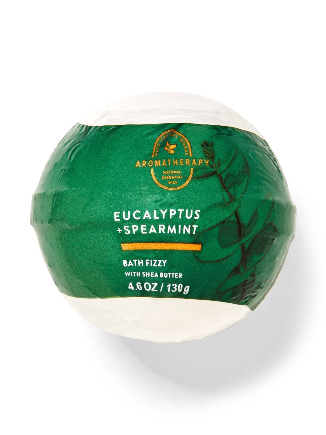 

Bath & Body Works Eucalyptus + Spearmint Bath Fizzy Bomb with Shea Butter - 130 g, Green