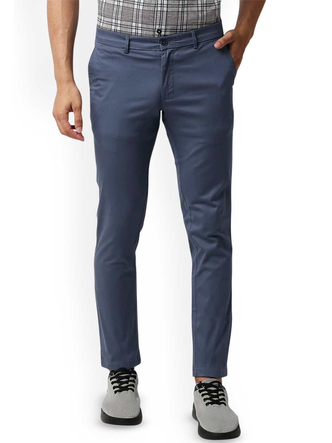 

Basics Men Comfort Trousers, Blue