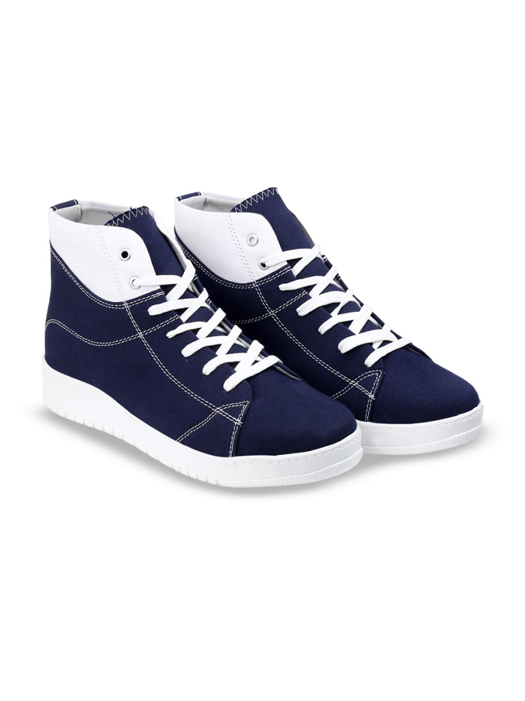 

Bxxy Men 7.62 cm Hidden Elevator Height Increasing Casual Sneaker Shoes, Blue