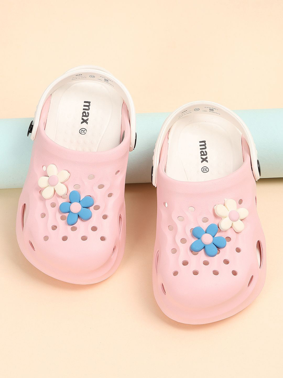 

max Girls Clogs, Pink