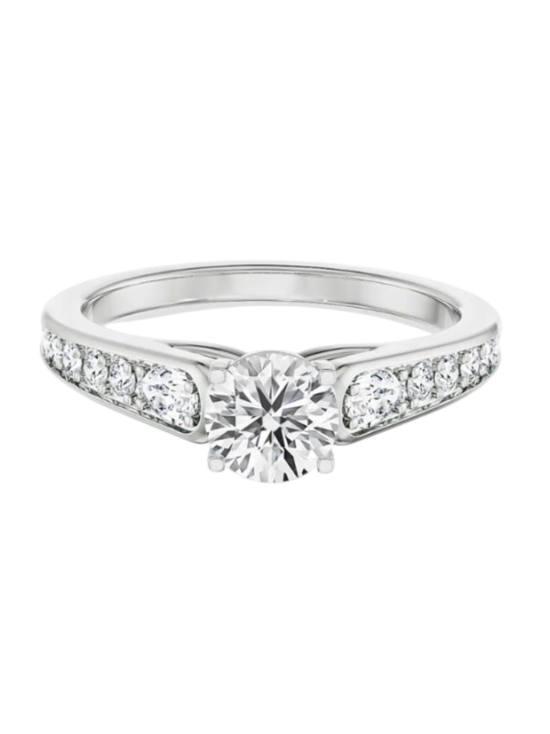 

Emori Harlow Pave Engagement Ring, White