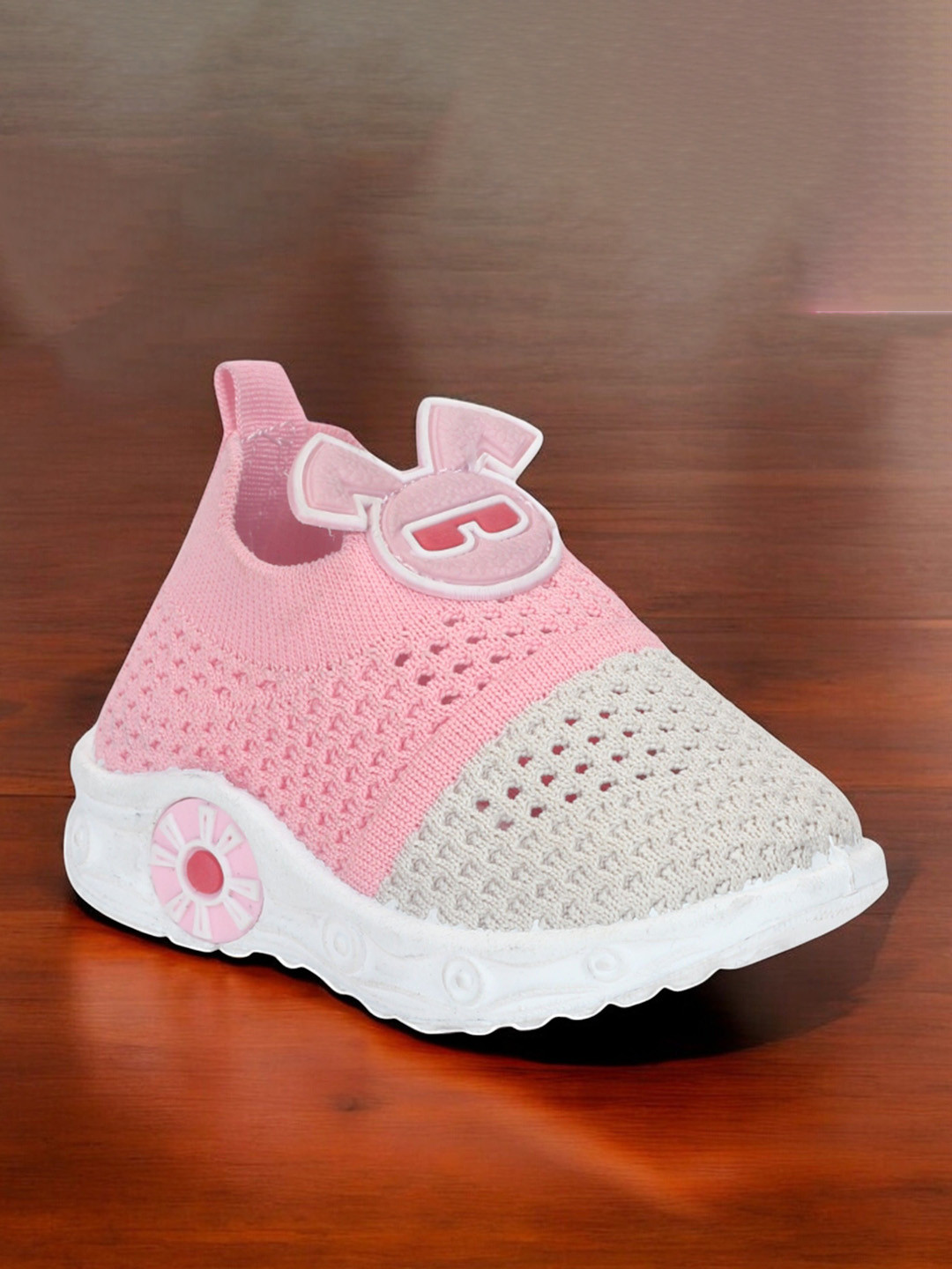 

Lil Lollipop Unisex Kids Printed Slip-On Sneakers, Pink