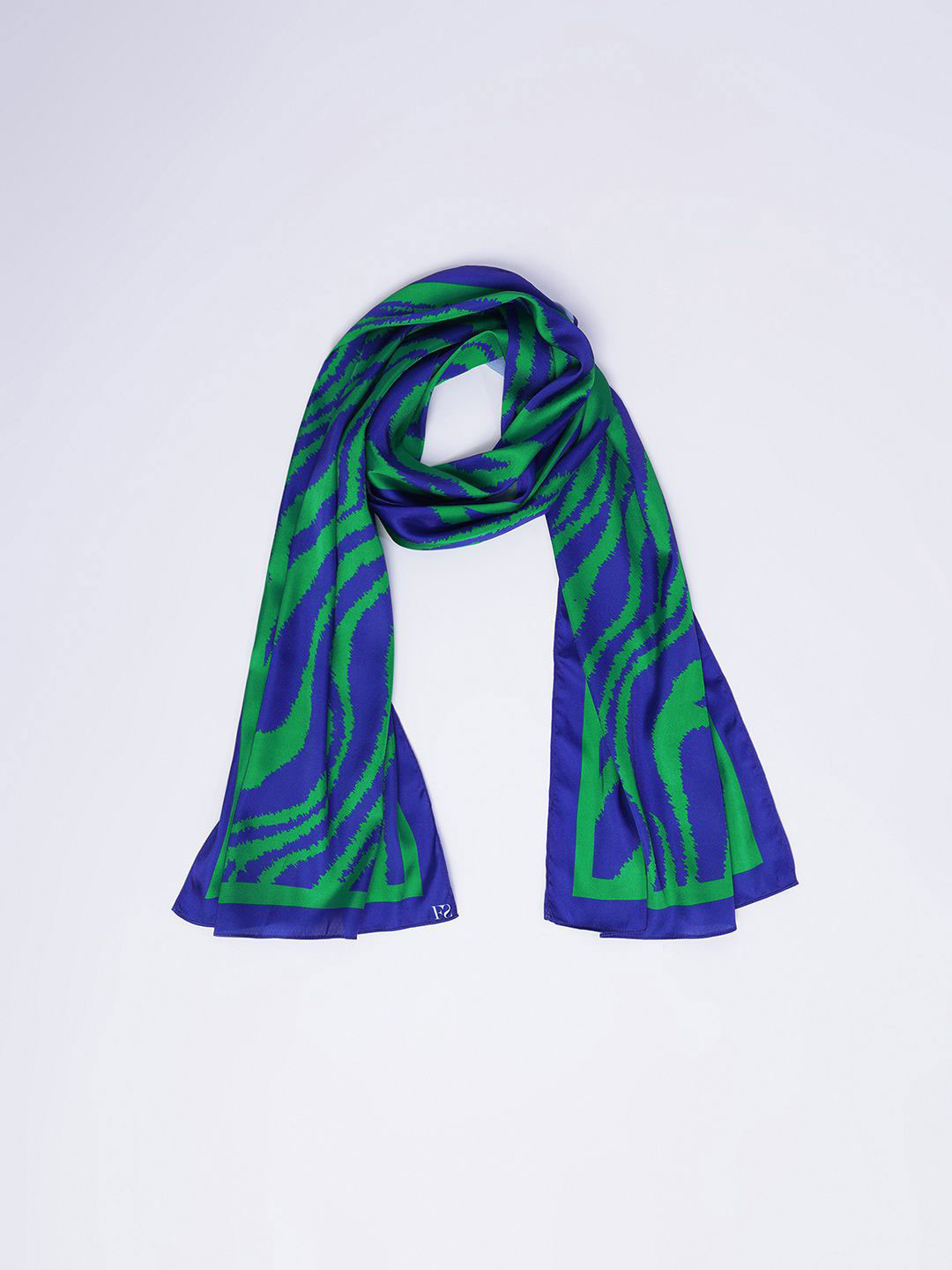 

FableStreet Women Animal Print Scarf - Blue