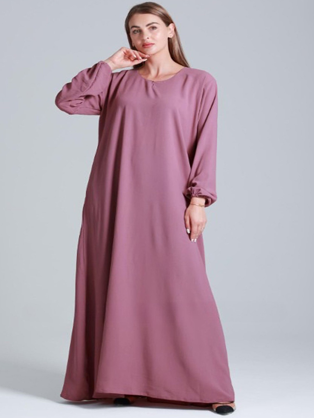

BROKE BRAND Abaya Burqa With Hijab, Pink