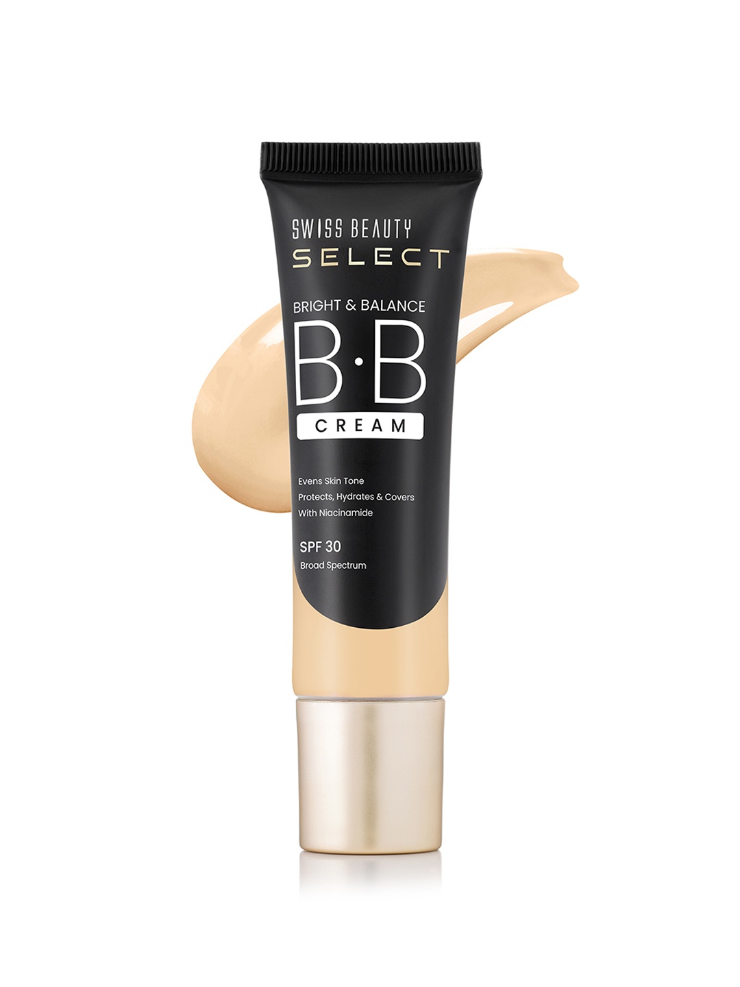 

SWISS BEAUTY Bright & Balance BB Cream With Niacinamide 30g - Creamy Ginger 4, Beige