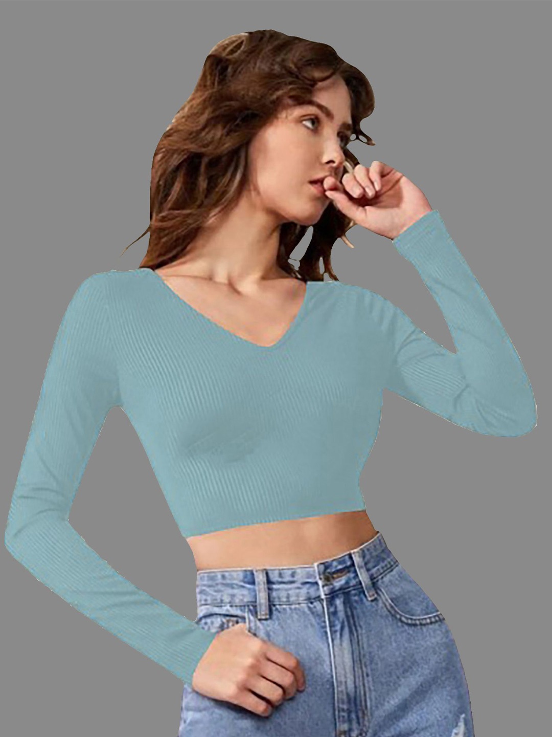

Dream Beauty Fashion Crop Top, Teal