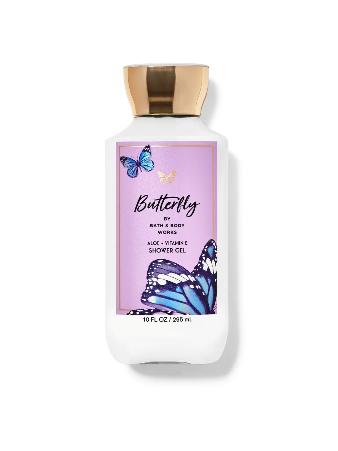 

Bath & Body Works Butterfly Shower Gel with Aloe Vera & Vitamin E - 295 ml, Purple