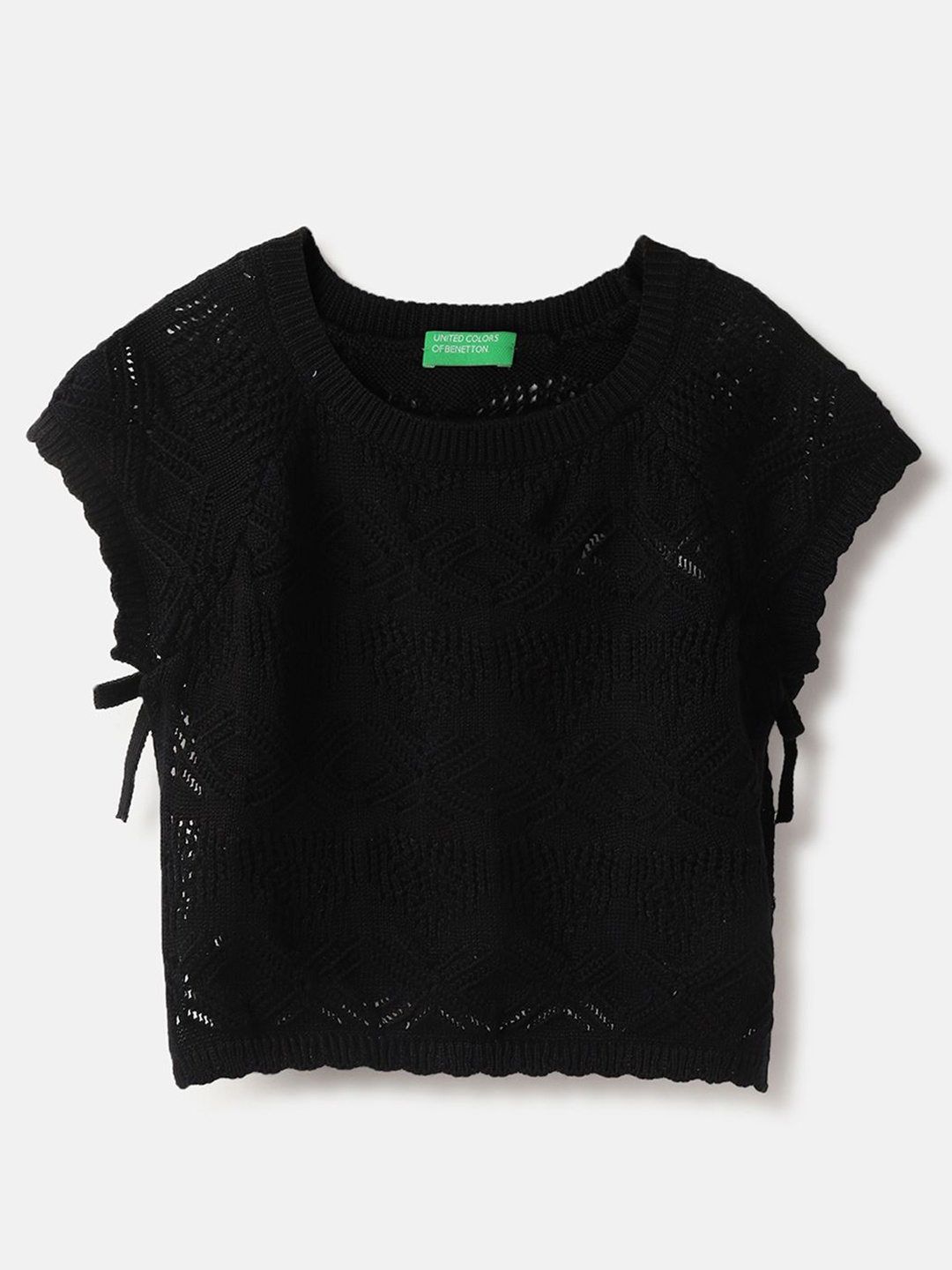 

United Colors of Benetton Cotton Top, Black