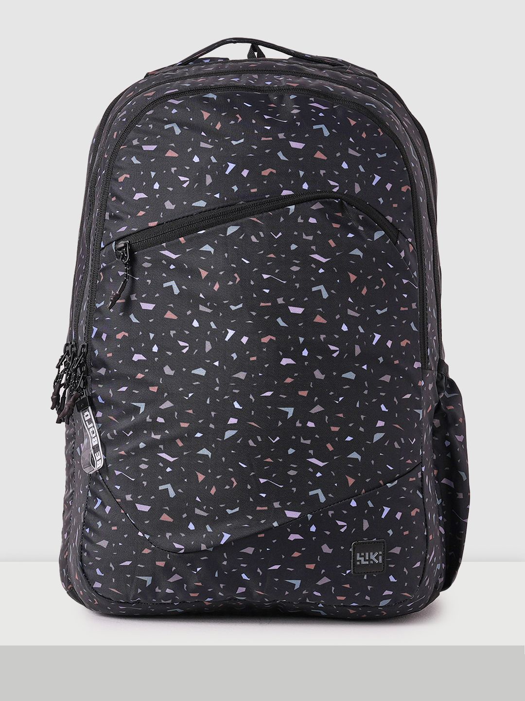

Wildcraft Unisex Kids Brand Logo Backpack, Black