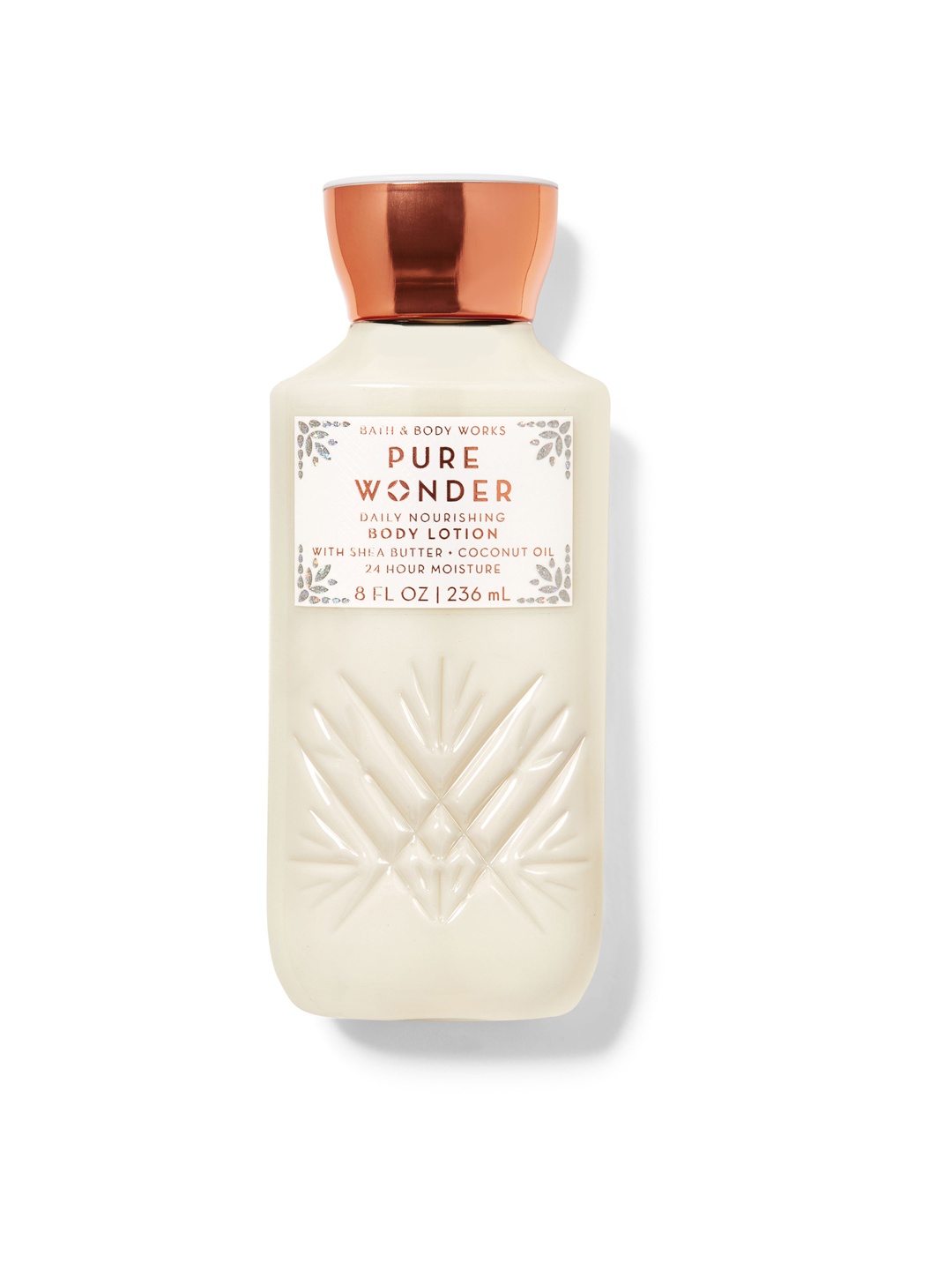 

Bath & Body Works Pure Wonder Daily Nourishing Body Lotion with Shea Butter - 236 ml, White