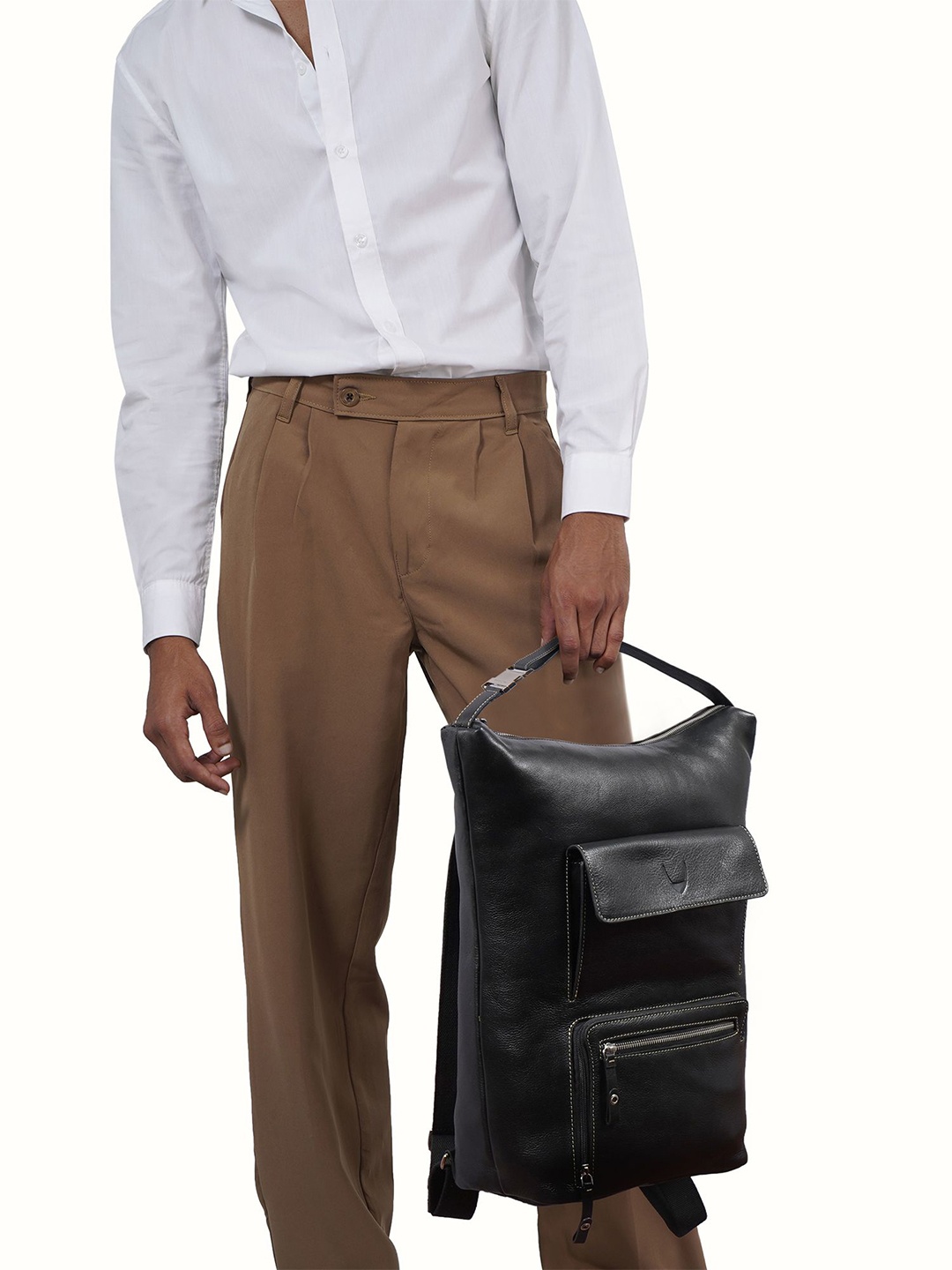 

Hidesign Men Backpack, Black