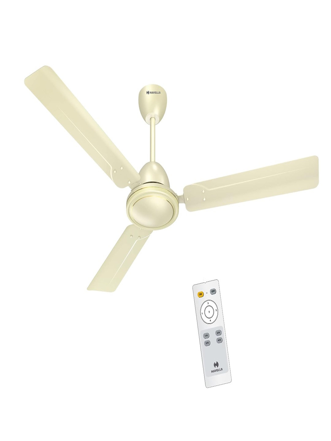 

Havells Artimes BLDC Off White Pure Copper Ceiling Fan