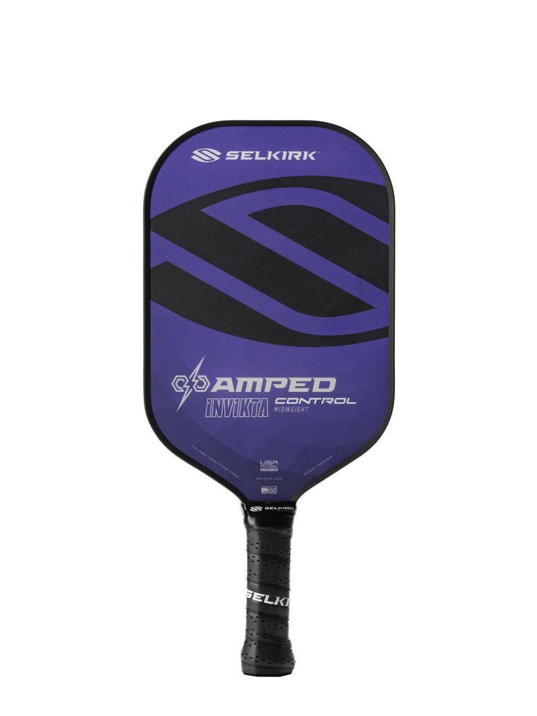 

SELKIRK Amped Control-Invikta Mid Weight Pickleball Paddle, Purple