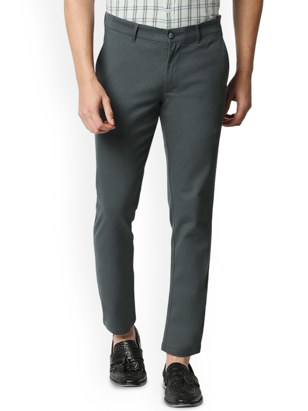 

Basics Men Comfort Trousers, Grey