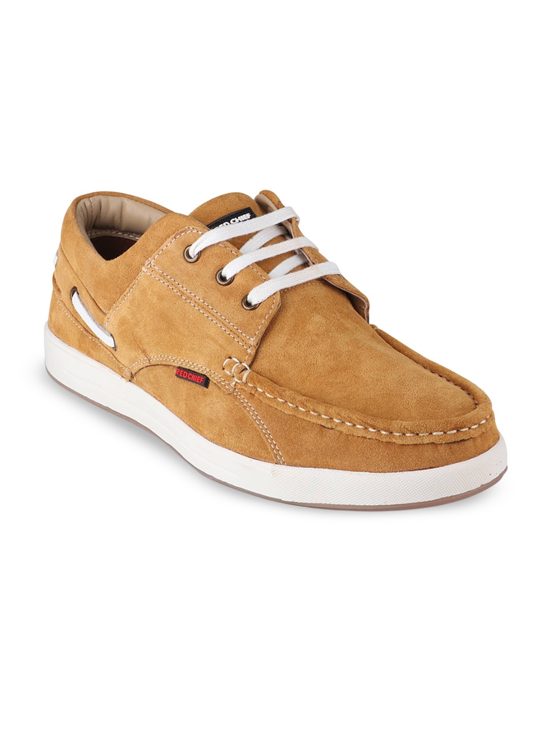 

Red Chief Men Leather Sneakers, Rust