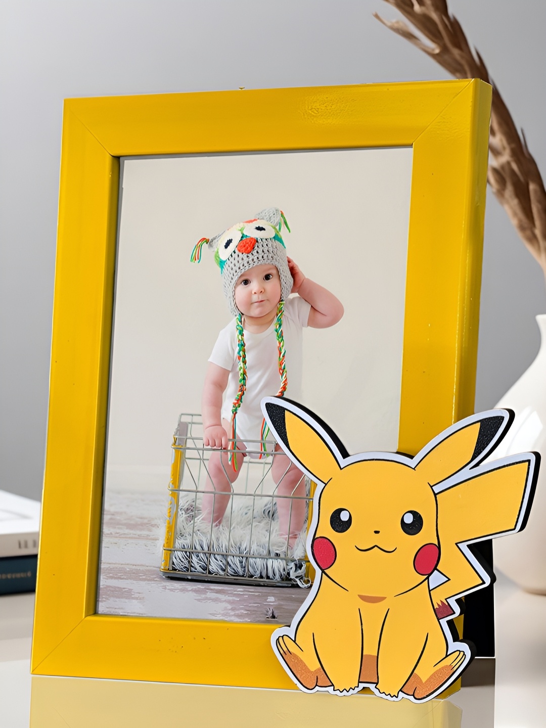 

Art Street Yellow & Red 1 Pieces MDF Table Photo Frames