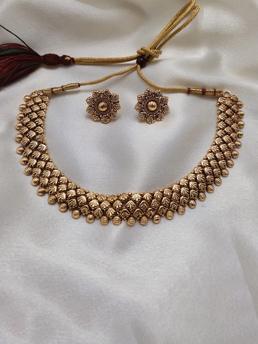 

Rujve Jewellery Gold-Plated Jewellery Set