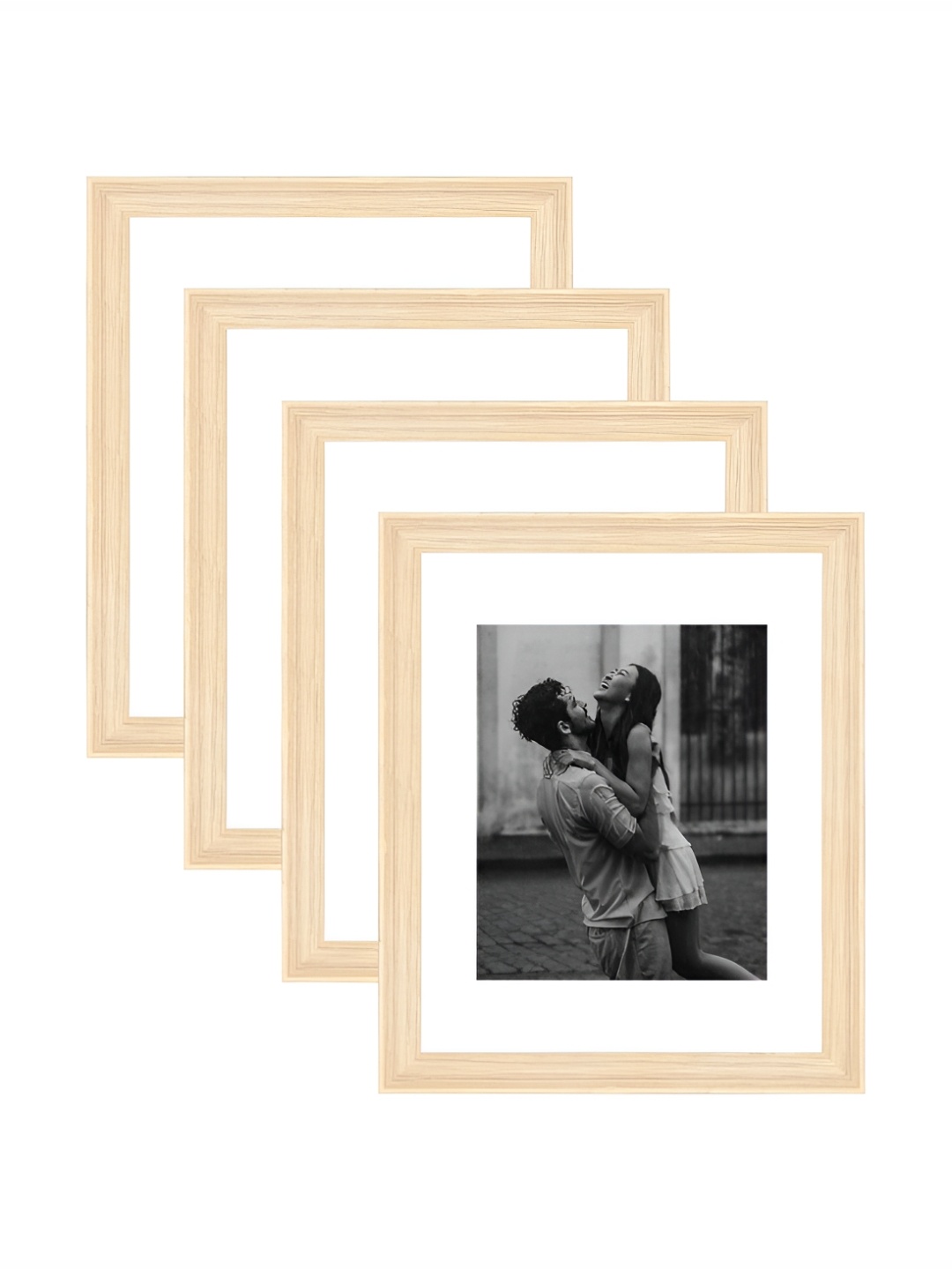 

Art Street White & Brown 2 to 4 Pieces Wood Wall Photo Frames