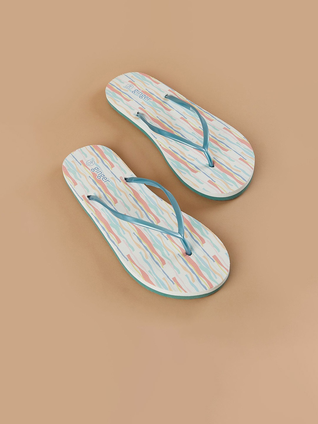 

Ginger by Lifestyle Women Thong Flip-Flops, Green
