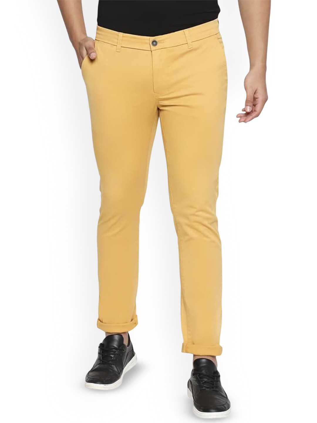 

Basics Men Comfort Trousers, Orange