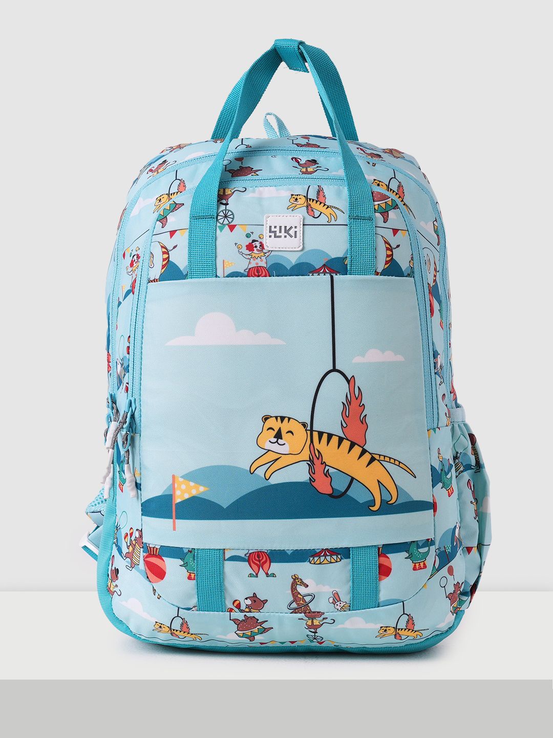 

Wildcraft Unisex Kids Brand Logo Backpack, Blue