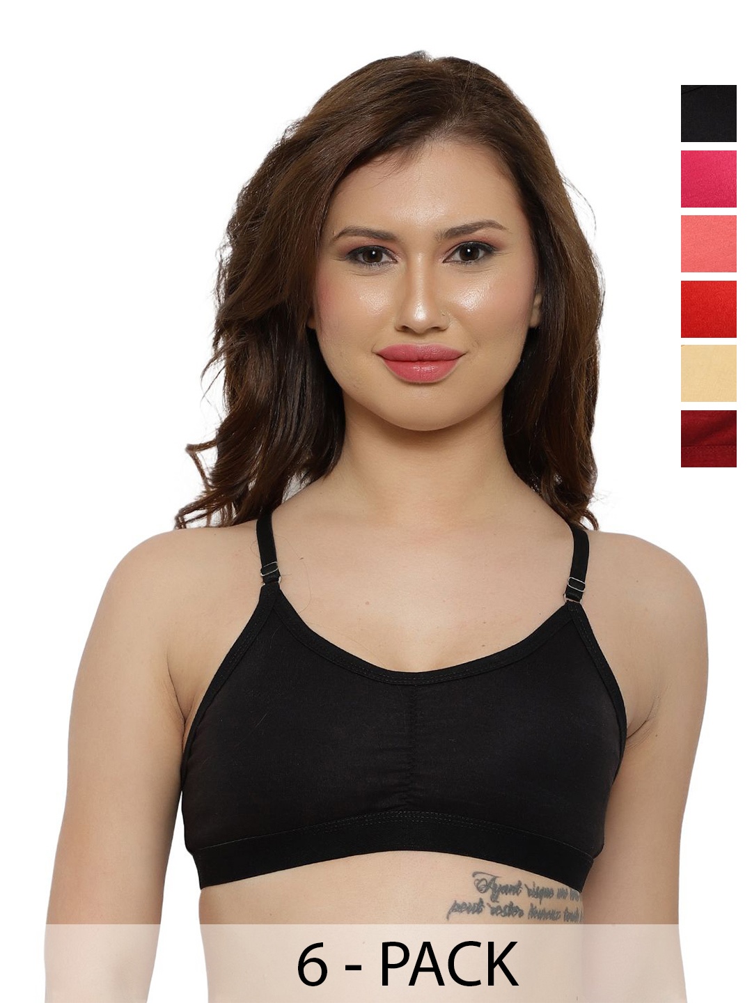 

LADYLAND Bra Full Coverage, Maroon