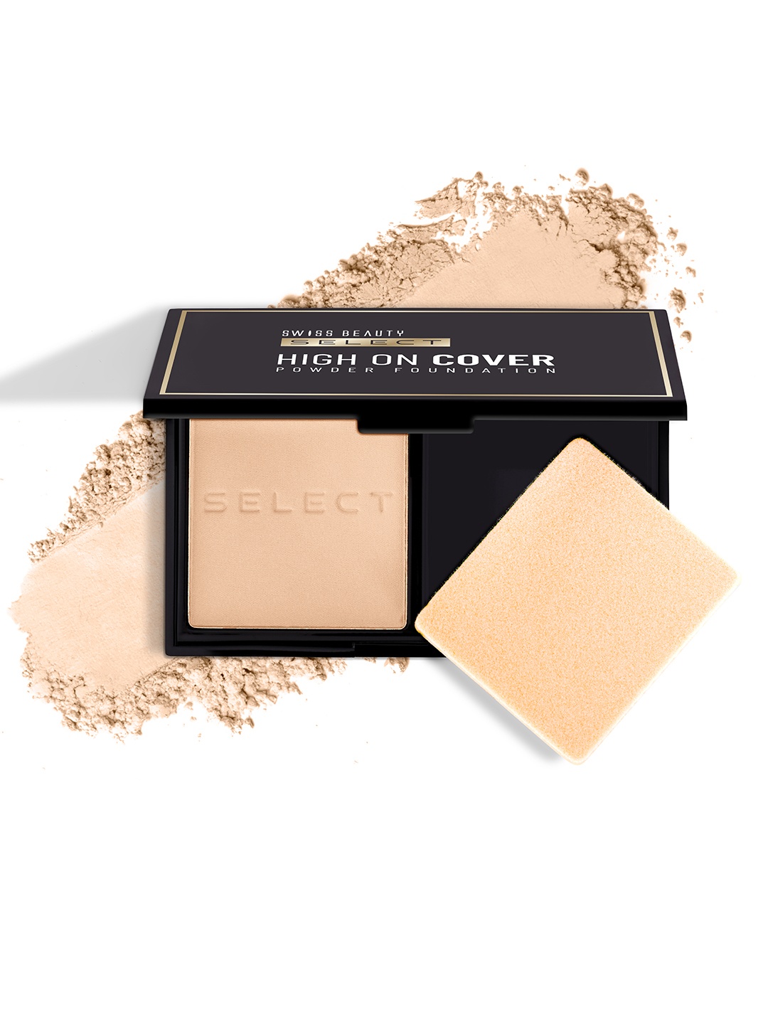 

SWISS BEAUTY Select High On Cover Soft Matte Powder Foundation - Fresh Beige 3