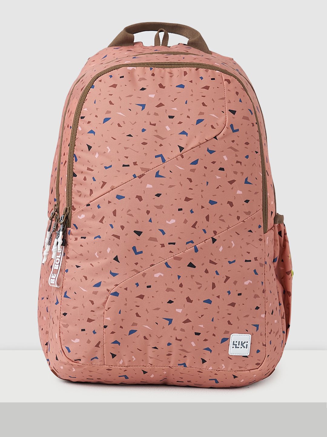 

Wildcraft Unisex Kids Brand Logo Backpack, Brown