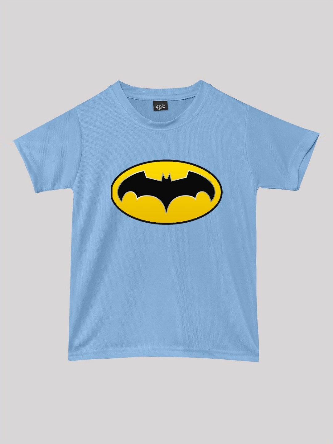 

RISH Unisex Kids Batman Graphic Printed Round Neck T-shirt, Blue